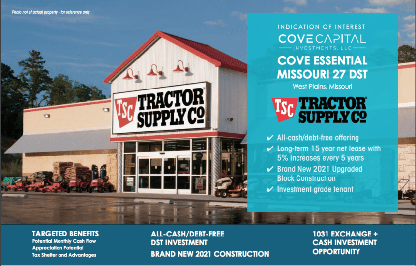 Marketing image used for Tractor Supply Co Essential Missouri 27