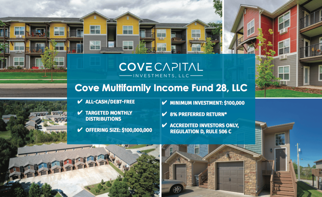 Featured image for “Cove Multifamily Income Fund 28 LLC”