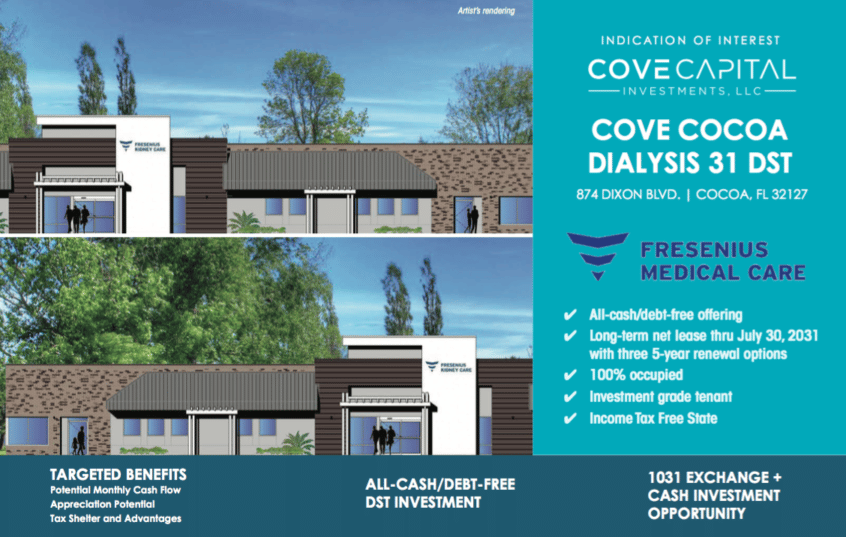 Slightly darker blue image used for the property Cove Cocoa Dialysis 31 DST