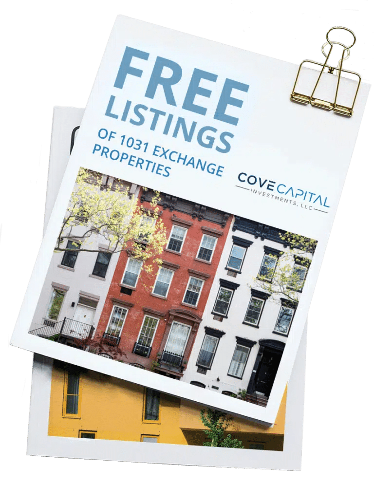 Image of Cove capital FREE DST 1031 Listings magazine cover